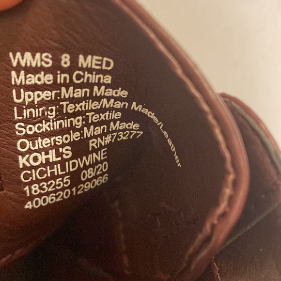 SO Maroon Ankle Boot - Picture 9 of 10